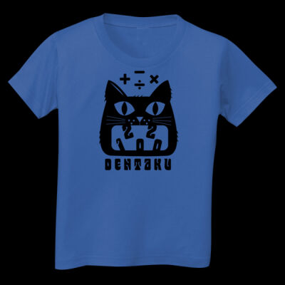Dentaku Neko(calcurator Cat) T-Shirt (kids 2-6) Thumbnail